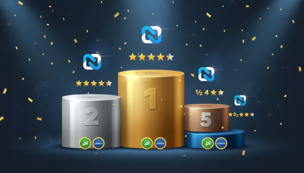Ranking TOP 5 najlepszych legalnych bukmacherów dla początkujących w Polsce